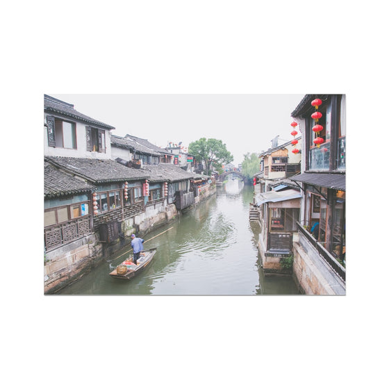 Xitang Water Town  Fine Art Print